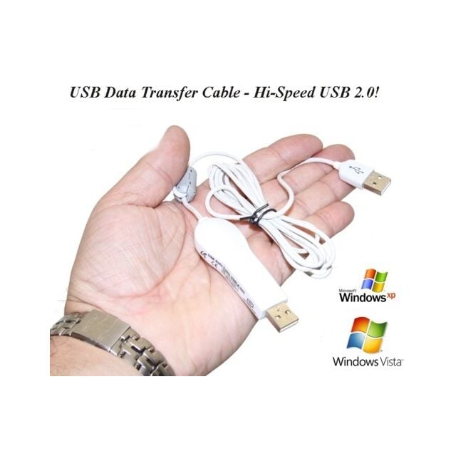 PC to PC Data Transfer Cable Driver-Less Solution USB 2.0