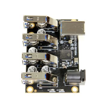 USB 3.1 4 Port Mini Hub Component Board with ESD & Surge Protection