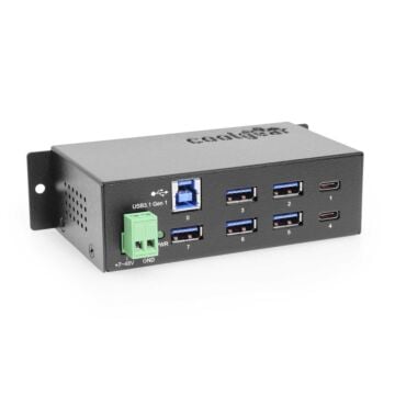USB-C 7 Port Hub Front View