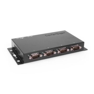 4-Port DB-9 RS232 to USB Adapter with Isolation and Surge Protection