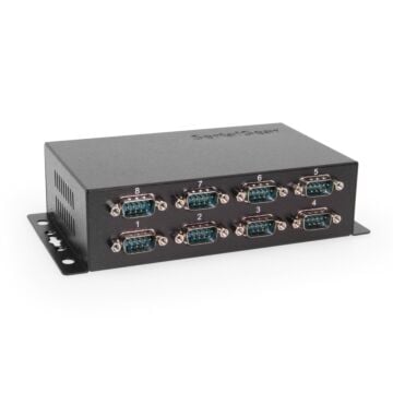 Industrial 8-Port DB9 RS232 to USB Adapter with FTDI Chip 921.6Kbps
