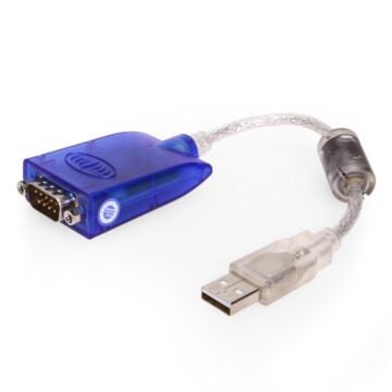 12 Inch USB to RS232 Serial Adapter FTDI Chip 920K with LED