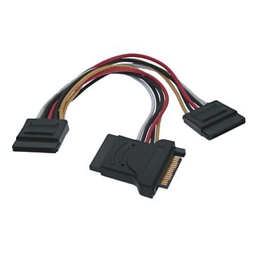 SATA Power Y Cable  15-Pin SATA Power SATA Splitter Power Cable