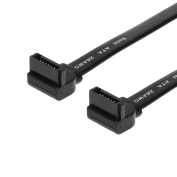 17in SATA Device Cable Right to Right Angle