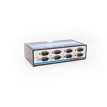 8 Port USB to Serial Adapter RS-422 / 485 with Metal Case and Surface Mountable