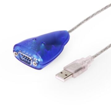 6ft. USB 2.0 to RS-232 DB-9 Serial Adapter w/ 15kV ESD Protection & FTDI Chipset